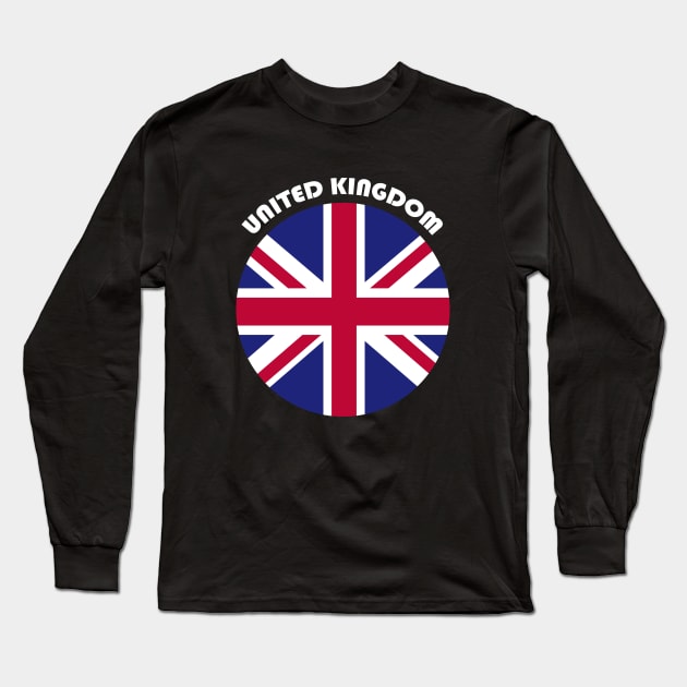 United Kingdom Long Sleeve T-Shirt by FunnyZone